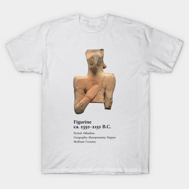 ancient ceramic figurine T-Shirt by living_a_collective_dream